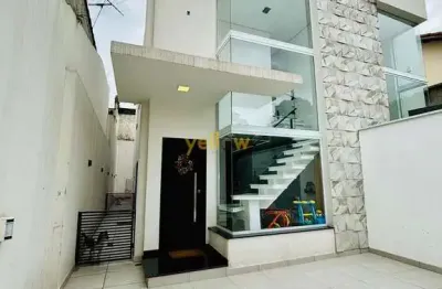 Casa à venda em arujá center ville: 3 suítes, 136m², r$950mil