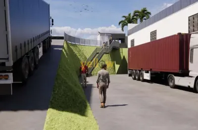 Galpão para locação em itaquaquecetuba, 1000m², 4 banheiros