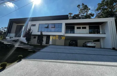 Casa de luxo em condomínio fechado em arujá – 6 suítes, 740m²