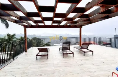 Casa em condomínio fechado em arujazinho iii, 4 suítes, 403m²