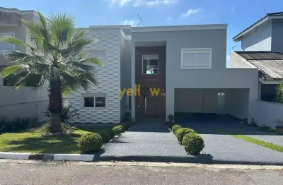 Casa à venda no condomínio hills iii arujá, 4 suítes, 390m²