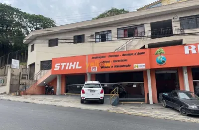 Salão para locação no centro de santa isabel, 3 banheiros