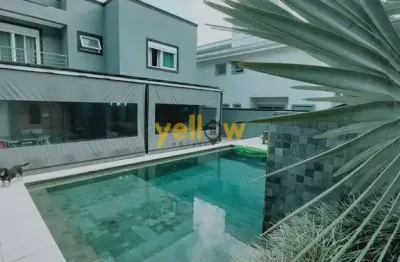 Casa em condomínio fechado em arujá, 4 suítes à venda e locação