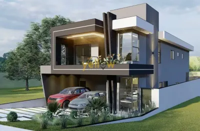 Casa em condomínio fechado de luxo em mogi das cruzes - 4 dormitórios, 5 banheiros, 297m² por r$ 2,4 milhões - venda