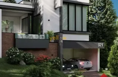 Casa de luxo em condomínio fechado com 250m² em parque santa tereza - santa isabel por r$1.300.000 para venda