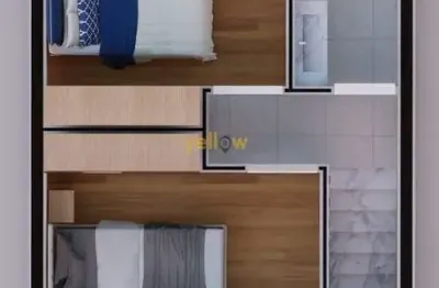 'casa em condomínio fechado em vila melchizedec - mogi das cruzes com 2 dormitórios e 1 suíte por r$309 mil'