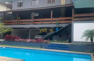 Casa em condomínio fechado em mairiporã-sp: 600m², 3 dormitórios, 5 banheiros, por r$3,5m - venda e locação