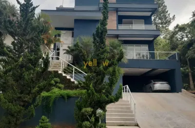 Casa de luxo em condomínio fechado hills iii - arujá com 3 suítes e 330m² por r$ 3.100.000