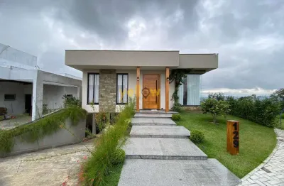 Casa em condomínio fechado em morro grande - santa isabel, sp