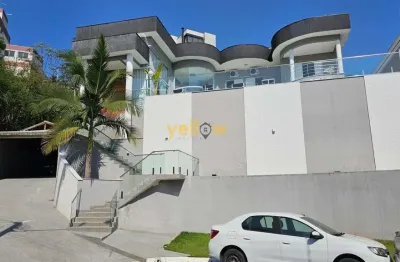 Luxuosa casa em condomínio hills iii - arujá à venda e locação