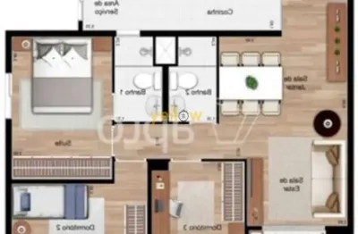 Alugue apartamento 3 dorms no jardim paraíba jacareí – r$2300