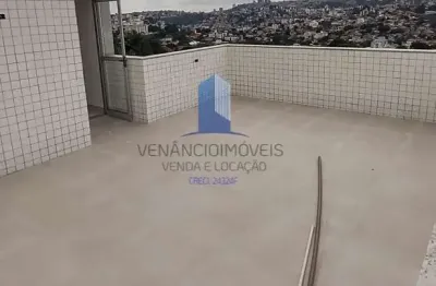 Cobertura para venda em belo horizonte, palmeiras, 2 dormitórios, 1 suíte, 3 banheiros, 2 vagas