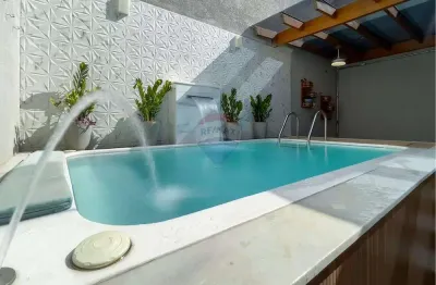 Sobrado à venda no portal dos ipês iii, em cajamar, com 4 dormitórios, 4 vagas de garagem, piscina spa e oficina