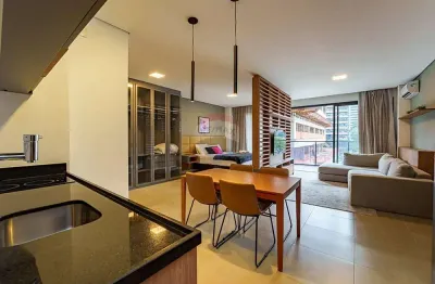 Apartamento à venda no itaim bibi, zona sul de são paulo com 1 dormitório e vaga de garagem  e 57m².