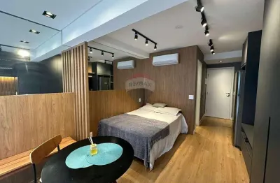 Studio mobiliado próximo ao shopping west plaza - lazer completo e localização privilegiada