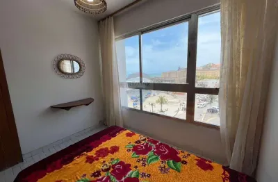 Kitnet a venda – condomínio quebra mar, praia dos sonhos – itanhaém/sp | beira mar