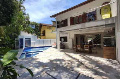 Casa com 5 dormitórios à venda, 407 m² - riviera de são lourenço - bertioga/sp
