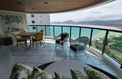 Apartamento com 4 dormitórios, 224 m² - venda por r$ 2.500.000,00 ou aluguel por r$ 26.000,00/mês - tortugas - guarujá/sp