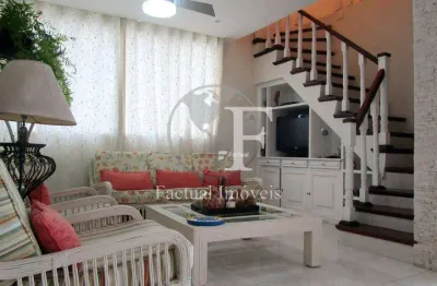 Cobertura com 3 dormitórios à venda, 160 m² por r$ 520.000,00 - enseada - guarujá/sp