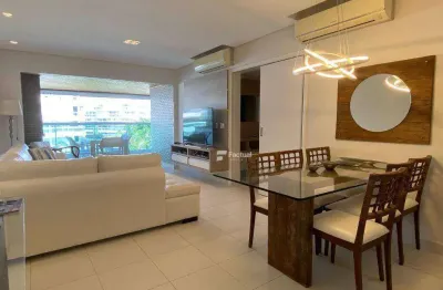 Apartamento com 3 dormitórios, 128 m² - venda por r$ 4.100.000,00 ou aluguel por r$ 3.500,00/dia - módulo 08  - bertioga/sp