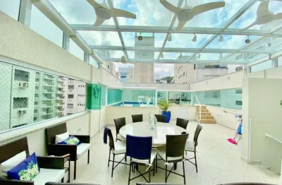 Cobertura à venda, 200 m² por r$ 1.800.000,00 - pitangueiras - guarujá/sp