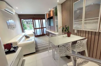 Sobrado em condomínio náutico, 2 dormitórios à venda, 92 m² por r$ 850.000 - marina del rey - guarujá/sp
