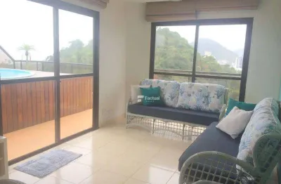 Cobertura à venda, 268 m² por r$ 2.100.000,00 - enseada - guarujá/sp