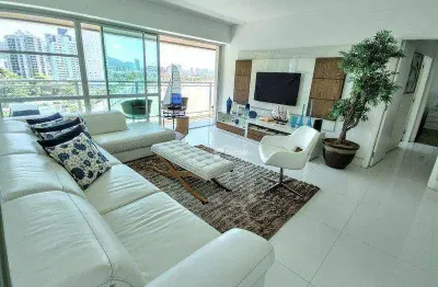 Apartamento com 3 dormitórios à venda, 160 m² por r$ 1.400.000,00 - pitangueiras - guarujá/sp