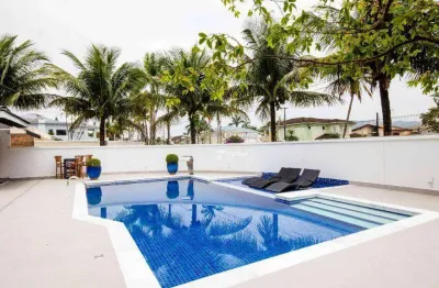 Casa com 4 dormitórios à venda, 395 m² por r$ 3.900.000,00 - acapulco - guarujá/sp