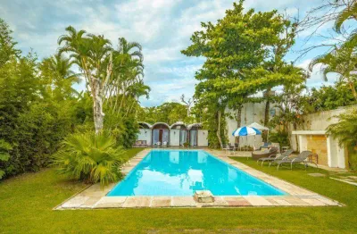 Casa com 5 dormitórios à venda, 400 m² por r$ 4.500.000,00 - praia de pernambuco - guarujá/sp