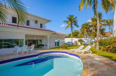 Casa com 5 dormitórios à venda, 500 m² por r$ 2.990.000,00 - praia de pernambuco - guarujá/sp