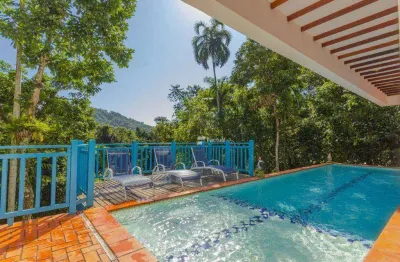 Casa com 6 dormitórios à venda, 1000 m² - são pedro  - guarujá/sp