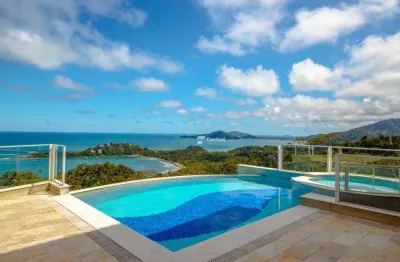 Casa com 4 dormitórios à venda, 1000 m² por r$ 20.000.000,00 - taguaiba - guarujá/sp
