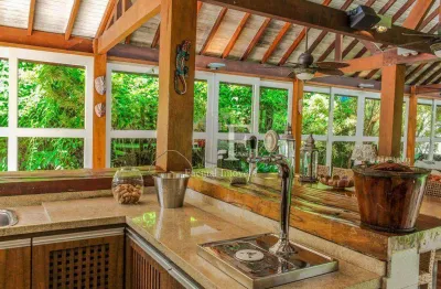 Casa com 5 dormitórios à venda, 598 m² por r$ 4.000.000,00 - pernambuco ii - guarujá/sp