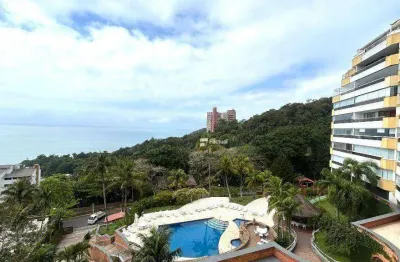 Apartamento com 4 dormitórios à venda, 175 m² por r$ 1.300.000,00 - morro sorocotuba - guarujá/sp