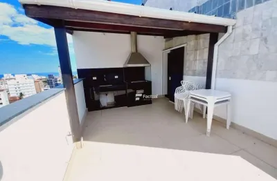 Cobertura duplex à venda na praia do tombo  guarujá / sp.