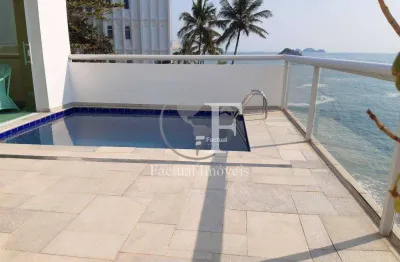 Casa com 3 dormitórios à venda, 250 m² por r$ 4.500.000,00 - península - guarujá/sp