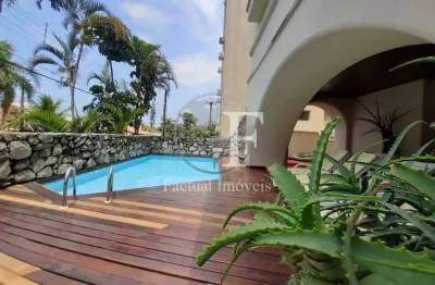 Cobertura com 5 dormitórios à venda, 300 m² por r$ 2.190.000,00 - enseada - guarujá/sp