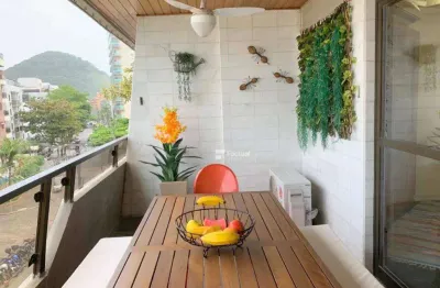 Apartamento com 4 dormitórios à venda, 178 m² por r$ 800.000,00 - enseada - guarujá/sp