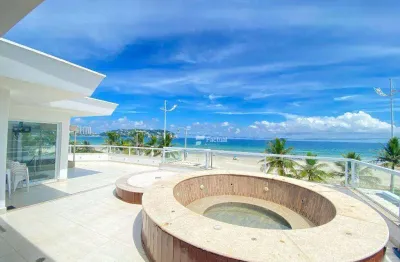 Casa com 5 dormitórios à venda, 600 m² por r$ 11.000.000,00 - enseada - guarujá/sp