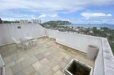 Cobertura com 2 dormitórios à venda, 130 m² por r$ 550.000,00 - enseada - guarujá/sp