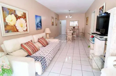 Apartamento com 2 dormitórios à venda, 105 m² por r$ 560.000,00 - pitangueiras - guarujá/sp