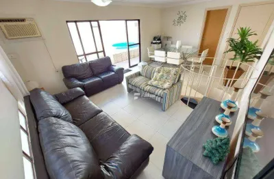 Cobertura com 3 dormitórios à venda, 180 m² por r$ 620.000,00 - enseada - guarujá/sp