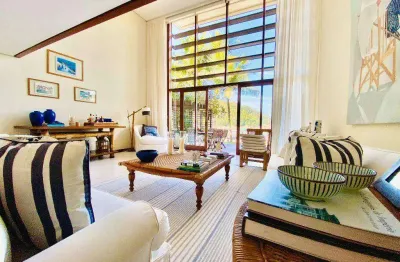 Casa com 4 dormitórios à venda, 450 m² por r$ 6.500.000,00 - praia de pernambuco - guarujá/sp