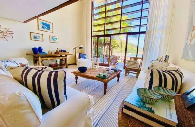 Casa com 4 dormitórios à venda, 450 m² por r$ 6.500.000,00 - praia de pernambuco - guarujá/sp