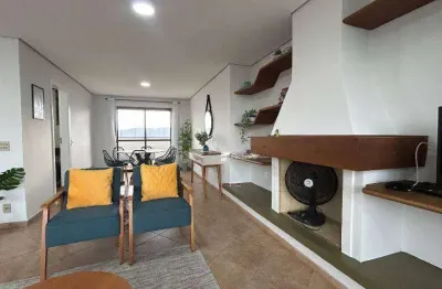 Cobertura com 4 dormitórios à venda, 250 m² por r$ 2.000.000,00 - morro sorocotuba - guarujá/sp