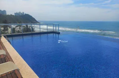 Apartamento com 2 dormitórios à venda, 110 m² por r$ 1.350.000,00 - tombo - guarujá/sp