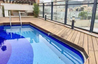 Cobertura com 5 dormitórios à venda, 251 m² por r$ 1.200.000,00 - enseada - guarujá/sp