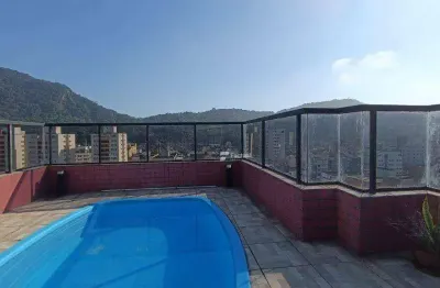Cobertura com 2 dormitórios à venda, 135 m² por r$ 580.000,00 - enseada - guarujá/sp