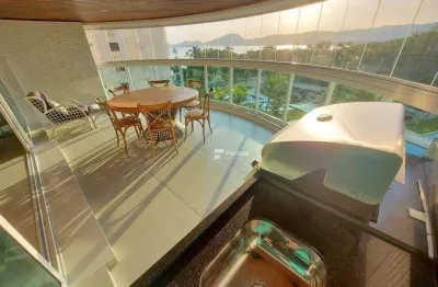 Apartamento com 4 dormitórios à venda, 224 m² por r$ 2.500.000,00 - enseada - guarujá/sp